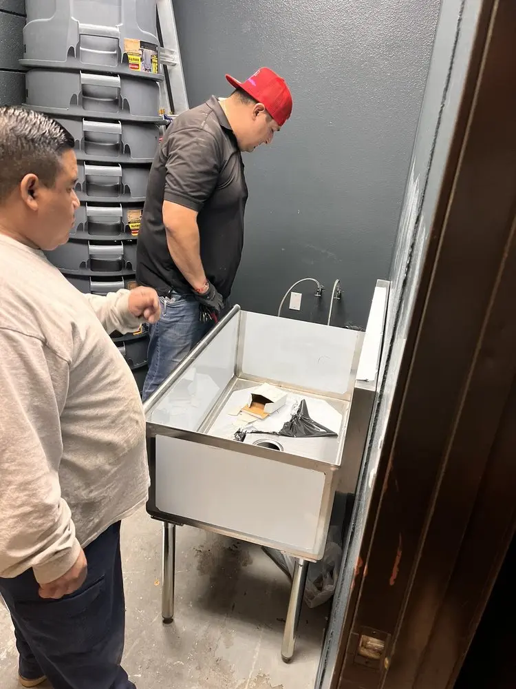 Commercial plumbing and sink installation in Hoffman Estates